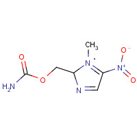 Ronidazole (CAS: 7681-76-7) - Chemical Structure and Molecular Formula 