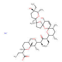 Salinomycin (CAS: 55721-31-8) - Chemical Structure and Molecular Formula 