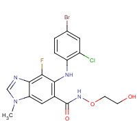 Selumetinib chemical structure Selumetinib (CAS: 606143-52-6) - Chemical Structure and Molecular Formula