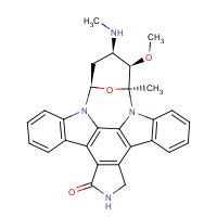 Staurosporine (CAS: 62996-74-1) - Chemical Structure and Molecular Formula 