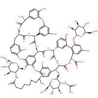 Teicoplanin (CAS: 91032-26-7) - Chemical Structure and Molecular Formula 