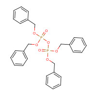 Tetrabenzyl Pyrophosphate (CAS: 990-91-0) - Chemical Structure and Molecular Formula 