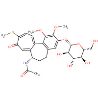 Thiocolchicoside (CAS: 602-41-5) - Chemical Structure and Molecular Formula 