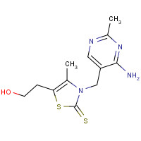 Thiothiamine chemical structure Thiothiamine (CAS: 299-35-4) - Chemical Structure and Molecular Formula