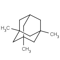 1,3,5-Trimethyladamantane (CAS: 707-35-7) - Chemical Structure and Molecular Formula 