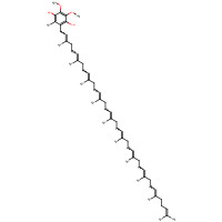 Ubiquinol (CAS: 992-78-9) - Chemical Structure and Molecular Formula 
