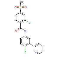 Vismodegib (CAS: 879085-55-9) - Chemical Structure and Molecular Formula 