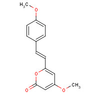 Yangonin (CAS: 500-62-9) - Chemical Structure and Molecular Formula 