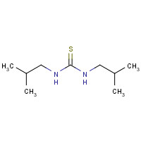 NN'-Di-iso-butylthiourea (CAS: 29214-81-1) - Chemical Structure and Molecular Formula 