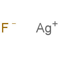 Silver(I) fluoride (CAS: 7775-41-9) - Chemical Structure and Molecular Formula 