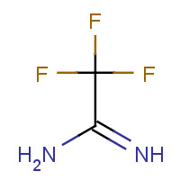 Trifluoroacetamidine, tech. (CAS: 354-37-0) - Chemical Structure and Molecular Formula 
