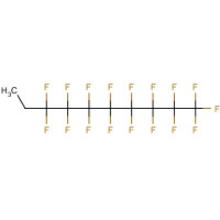 (Perfluoro-n-octyl)ethane (CAS: 77117-48-7) - Chemical Structure and Molecular Formula 