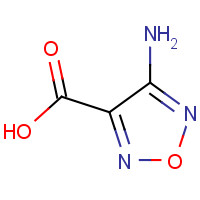 4-Amino-1,2,5-oxadiazole-3-carboxylic acid (CAS: 78350-50-2) - Chemical Structure and Molecular Formula 
