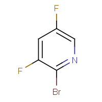 2-Bromo-3,5-difluoropyridine (CAS: 660425-16-1) - Chemical Structure and Molecular Formula 