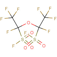 Bis[2-(fluorosulfonyl)tetrafluoroethyl]ether (CAS: 146829-79-0) - Chemical Structure and Molecular Formula 