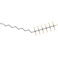 1-(Perfluoro-n-hexyl)decane (CAS: 147492-59-9) - Chemical Structure and Molecular Formula 
