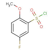 5-Fluoro-2-methoxybenzenesulfonyl chloride (CAS: 67475-56-3) - Chemical Structure and Molecular Formula 