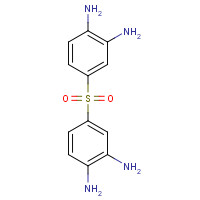 2-Amino-4-[(3,4-diaminophenyl)sulfonyl]phenylamine (CAS: 13224-79-8) - Chemical Structure and Molecular Formula 