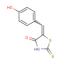 (5E)-5-(4-Hydroxybenzylidene)-2-mercapto-1,3-thiazol-4(5H)-one (CAS: 81154-13-4) - Related Chemical Product