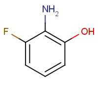2-Amino-3-fluorophenol (CAS: 53981-23-0) - Chemical Structure and Molecular Formula 