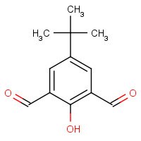 5-(tert-Butyl)-2-hydroxyisophthalaldehyde (CAS: 84501-28-0) - Chemical Structure and Molecular Formula 
