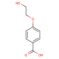 4-(2-Hydroxyethoxy)benzenecarboxylic acid (CAS: 1711-24-6) - Chemical Structure and Molecular Formula 