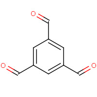 Benzene-1,3,5-tricarbaldehyde (CAS: 3163-76-6) - Chemical Structure and Molecular Formula 