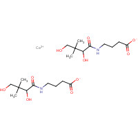 Calcium bis{4-[(2,4-dihydroxy-3,3-dimethylbutanoyl)amino]butanoate} (CAS: 17097-76-6) - Related Chemical Product