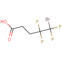 5-Bromo-4,4,5,5-tetrafluoropentanoic acid (CAS: 234443-22-2) - Chemical Structure and Molecular Formula 