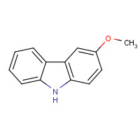 3-Methoxy-9H-carbazole (CAS: 18992-85-3) - Chemical Structure and Molecular Formula 