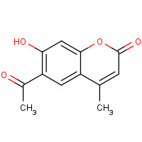 6-Acetyl-7-hydroxy-4-methyl-2H-chromen-2-one (CAS: 16555-98-9) - Related Chemical Product
