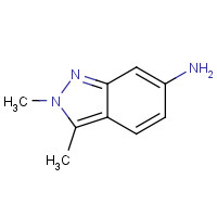 6-Amino-2,3-dimethyl-2H-indazole (CAS: 444731-72-0) - Chemical Structure and Molecular Formula 