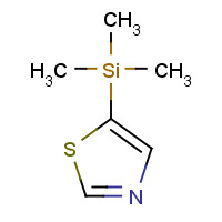 5-Trimethylsilylthiazole (CAS: 79265-36-4) - Chemical Structure and Molecular Formula 