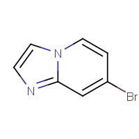 7-Bromoimidazo[1,2-a]pyridine (CAS: 808744-34-5) - Chemical Structure and Molecular Formula 