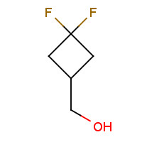 (3,3-Difluorocyclobutyl)methanol (CAS: 681128-39-2) - Chemical Structure and Molecular Formula 