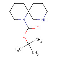 1,8-Diazaspiro[5.5]undecane-1-carboxylic acid tert-butyl ester (CAS: 960294-18-2) - Chemical Structure and Molecular Formula 