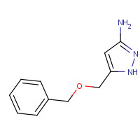5-(Benzyloxymethyl)-1H-pyrazol-3-amine (CAS: 393590-62-0) - Related Chemical Product