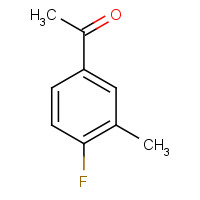 4-Fluoro-3-methylacetophenone (CAS: 369-32-4) - Chemical Structure and Molecular Formula 