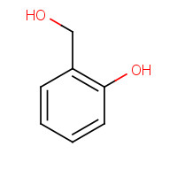 2-Hydroxybenzyl alcohol (CAS: 90-01-7) - Chemical Structure and Molecular Formula 