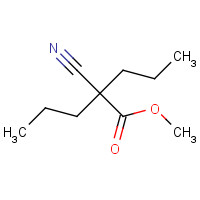 methyl 2-cyano-2-cyclohexylideneacetate (CAS: 66546-92-7) - Chemical Structure and Molecular Formula 
