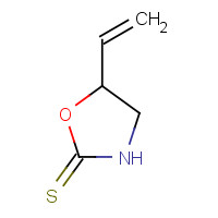 Goitrin (CAS: 1072-93-1) - Chemical Structure and Molecular Formula 