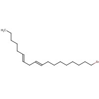 (6E,9E)-18-Bromo-6,9-octadecadiene (CAS: 13044-37-6) - Chemical Structure and Molecular Formula 