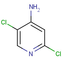 2,5-Dichloro-4-pyridinamine (CAS: 405230-82-2) - Chemical Structure and Molecular Formula 