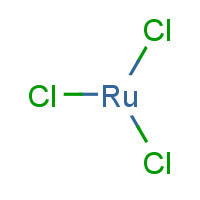 Ruthenium trichloride (CAS: 10049-08-8) - Chemical Structure and Molecular Formula 