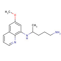 N4-(6-Methoxy-8-quinolinyl)-1,4-pentanediamine (CAS: 90-34-6) - Related Chemical Product