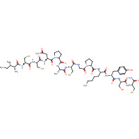 L-Isoleucyl-L-cysteinyl-L-cysteinyl-L-asparaginylprolyl-L-alanyl-L-cysteinylglycyl-L-prolyl-L-lysyl-L-tyrosyl-L-seryl-L-cysteinamide (CAS: 115797-06-3) - Related Chemical Product