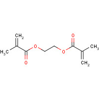 Ethylene methacrylate (CAS: 97-90-5) - Chemical Structure and Molecular Formula 