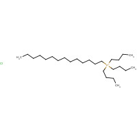 Tributyltetradecylphosphonium chloride (CAS: 81741-28-8) - Chemical Structure and Molecular Formula 