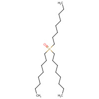 trioctylphosphine oxide (CAS: 78-50-2) - Chemical Structure and Molecular Formula 