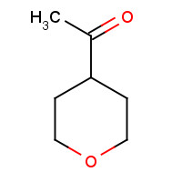 1-(Tetrahydro-2H-pyran-4-yl)ethanone (CAS: 137052-08-5) - Chemical Structure and Molecular Formula 